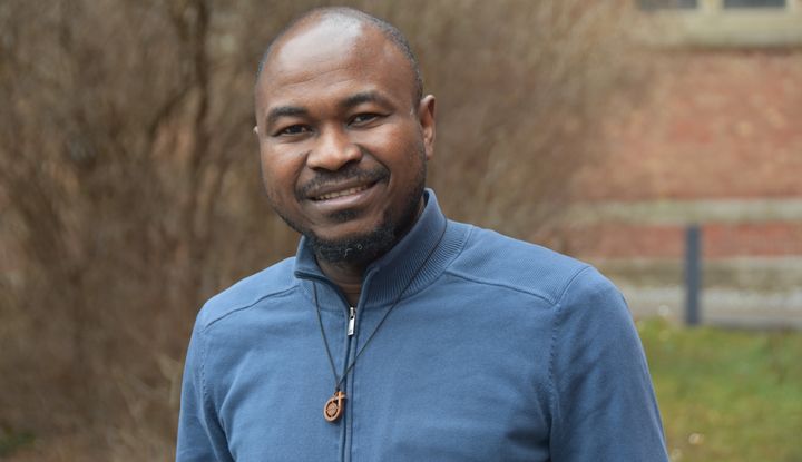 Aus Togo nach Frankreich geht es für den Steyler Missionare Janvier Koutandji Pater Janvier Koutandji SVD